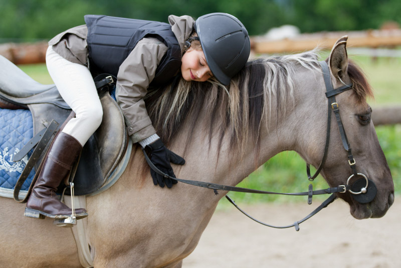 horseback riding lesson as a gift for teens