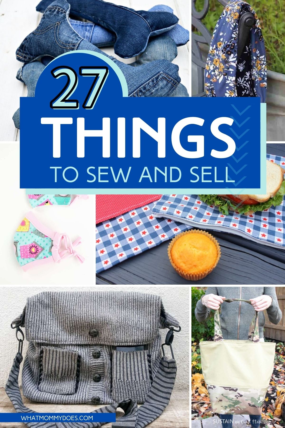 25 Useful & Beautiful Things to Sew - Easy Sewing Patterns  Sewing  tutorials free, Sewing projects for beginners, Sewing tutorials