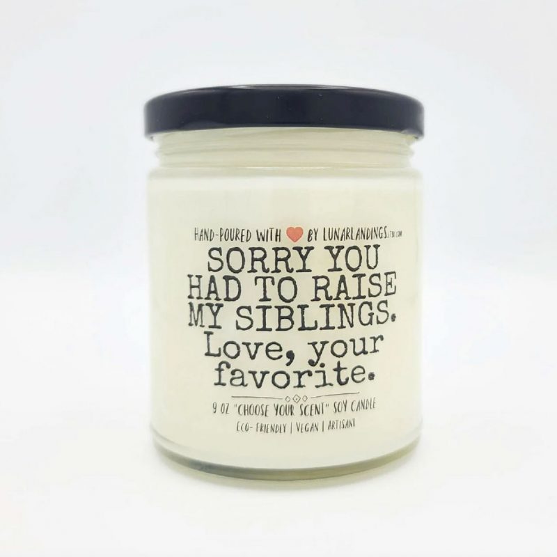 funny gift for mom's favorite child