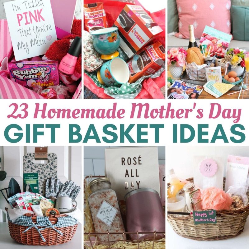 27+ Homemade Mother's Day Gift Basket Ideas What Mommy Does