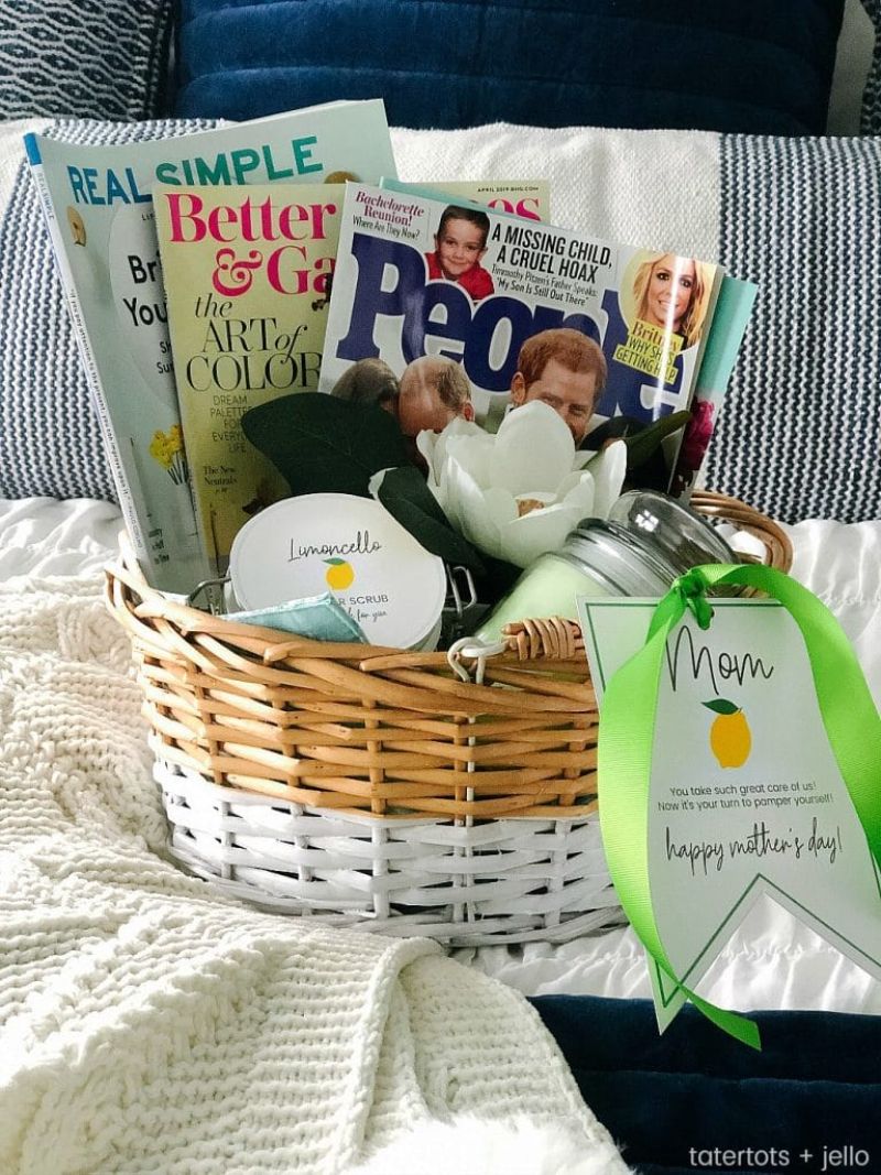 Homemade Mothers Day Gift Basket Ideas