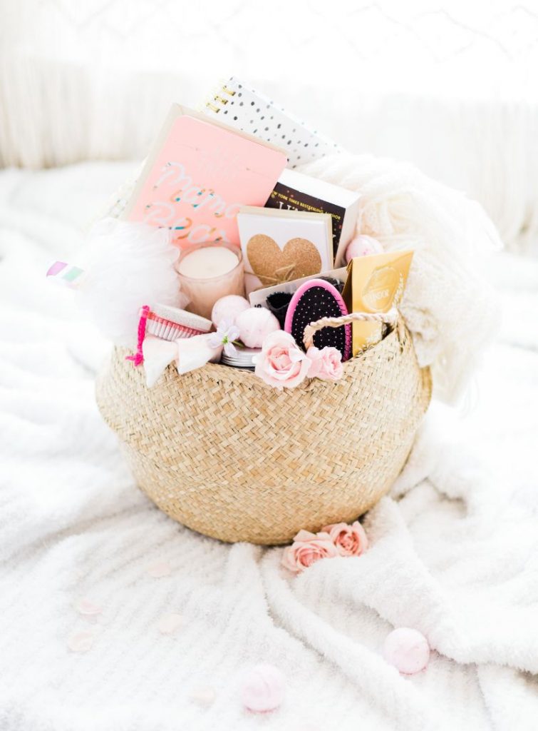 Basket Ideas Basket For New Parents Self Care Postpartum Basket