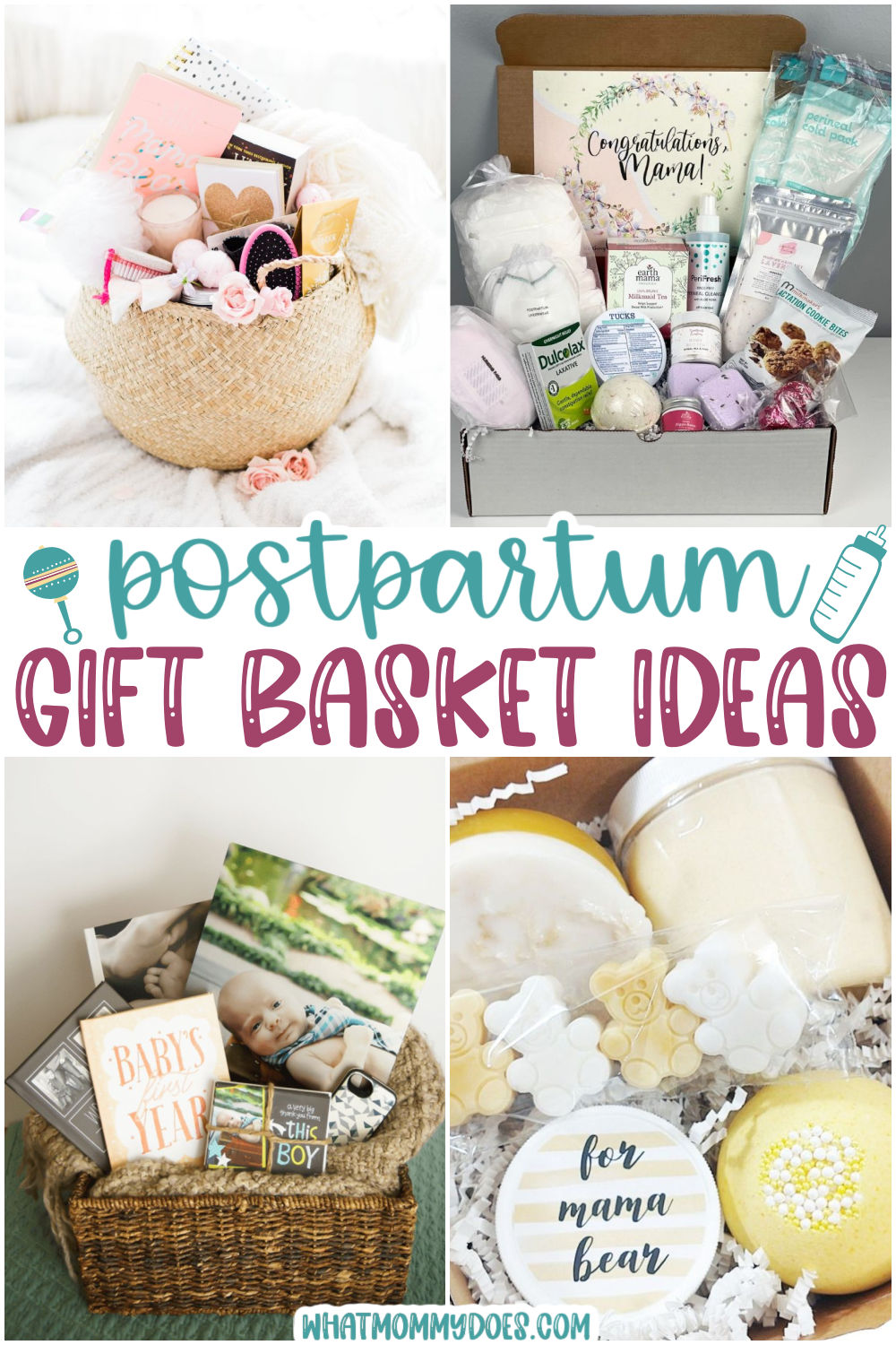 Breastfeeding Box, Postpartum Gift Basket For New Moms