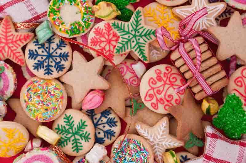 homemade cookies as a gift when you can't afford christmas