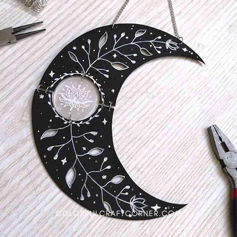 hanging earring holder craft to make and sell