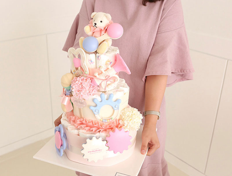 teddy bear themed centerpiece for baby shower
