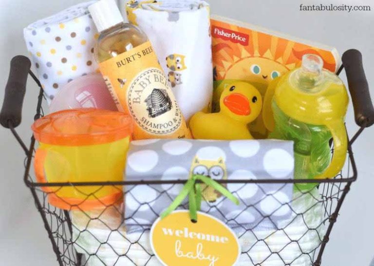 10+ New Baby Gift Basket Ideas - What Mommy Does