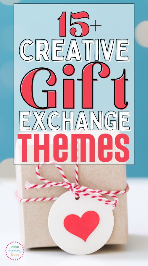 12 Fun  Easy Gift Exchange Themes  Thrifty Little Mom