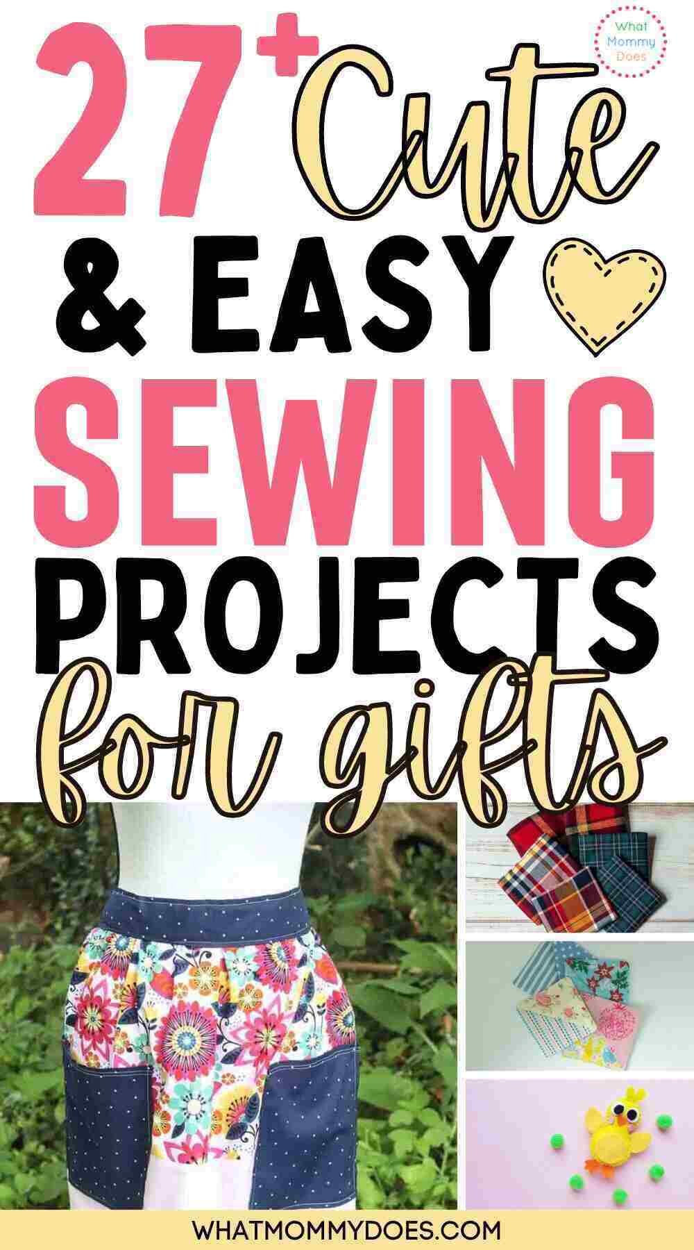 15+ Easy Christmas Sewing Projects - Easy Sewing For Beginners