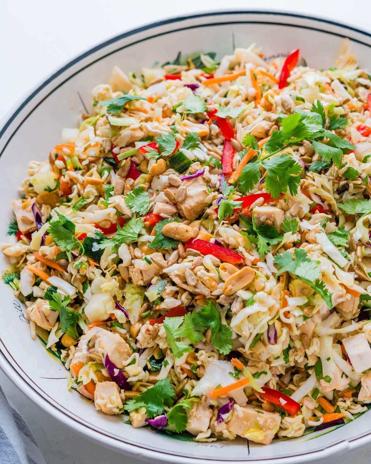 picture of crunchy asian chicken salad